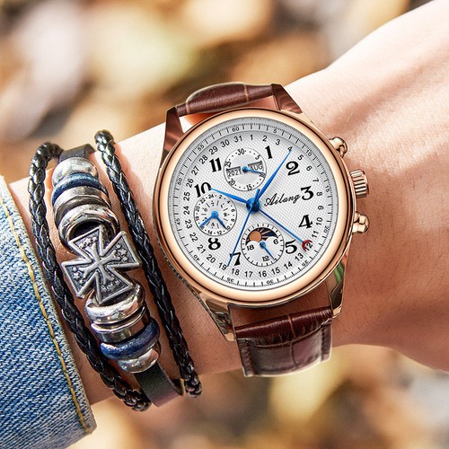 Orologio meccanico ailang uomo - orologio,