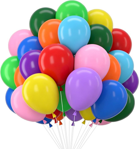 Palloncini compleanno colorati - palloncini,