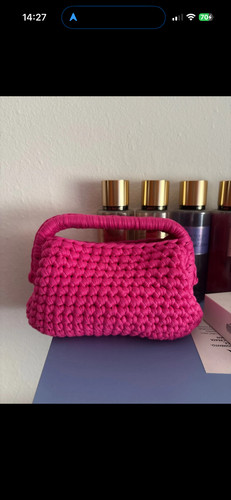 Borsa uncinetto fatta mano - borsa,