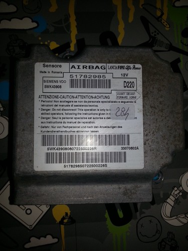 Fiat 500 centralina airbag - 500,