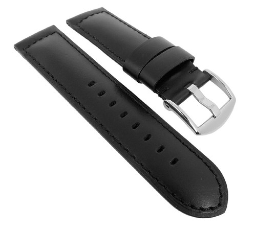 Bracciale pelle nero pan - bracciale, in