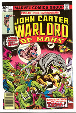 John Carter, Warlord of Mars #1 Near Mint/Mint (9.8) 1977 Marvel ~ NON CIRCOLATO