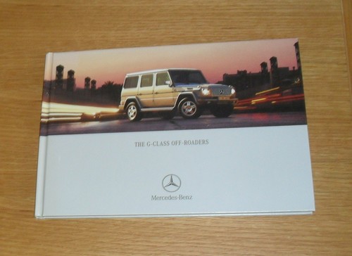 Brochure rigida mercedes - brochure,