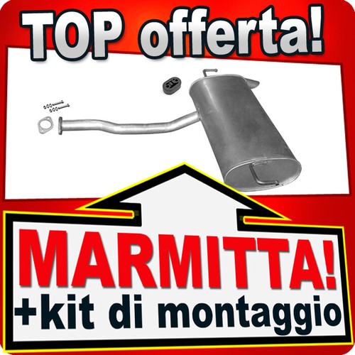 Silenziatore posteriore per - posteriore,