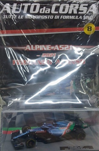 Auto corsa vol alpine - corsa,