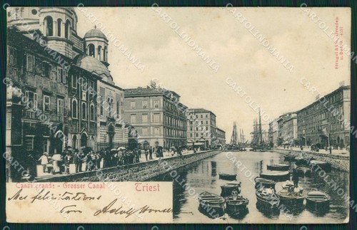 Trieste città canal grande - canal,