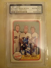 1981 Fleer #645 Mike Schmidt