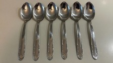 Set 6 Cucchiaini Acciaio Inox