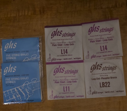 Corde banjo ghs - corde, pf150