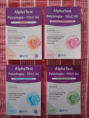 Alpha test psicologia scienze - psicologia,,