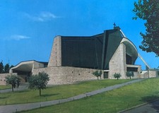 Cartolina Firenze Chiesa S Giovanni Battista Autostrada Michelucci non viaggiata