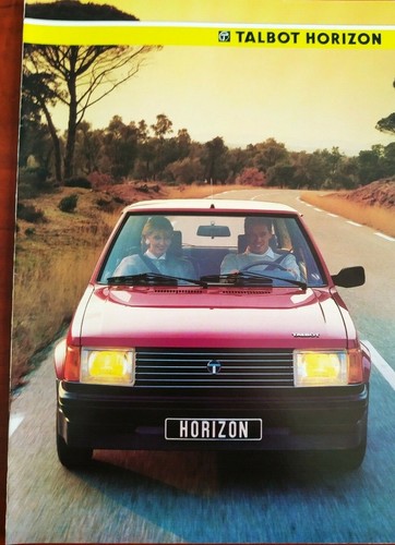 Talbot horizon 1985 - horizon,