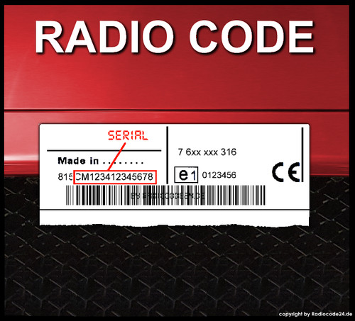 Codice radio adatto per - radio,