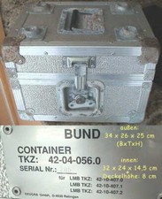 Bundeswehr scatola alluminio