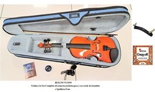RIALTO DOMUS VL1010 Violino 3/4 KIT CUSTODIA + ARCO + PECE + CORDE e SPALLIERA