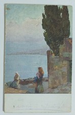 05270 213 Cartolina illustrata - Taormina - Pittore E. Polesello di Pordenone