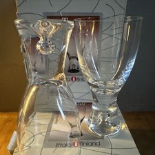 Finland Iittala 6 Bicchieri H 13  Design Tapio Wirkkala