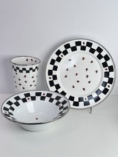 Set 12 pezzi smaltati vintage