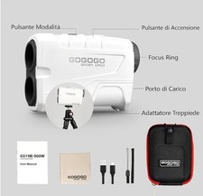 Gogogo Sport Vpro Telemetro Golf Caccia Magnetica 823M/900 Iarde,...