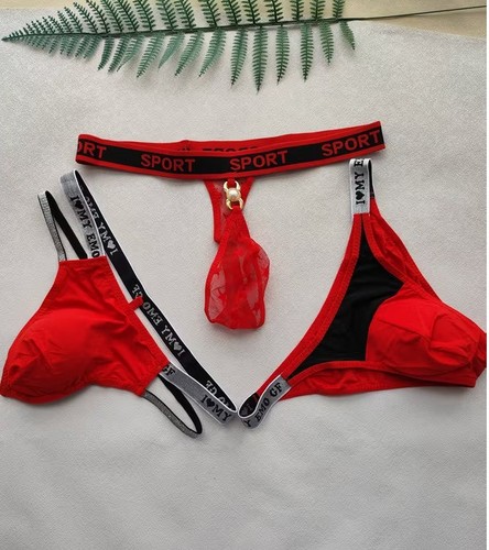 Top set perizoma uomo - top,