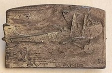 KAPPENABZEICHEN OUT LAND AUSTRIA AERONAUTICA AEREO FREGIO MILITARE PRIMA GUERRA