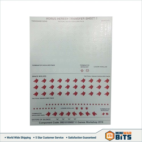Horus heresy decal transfer - horus,