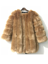S-4XL Lusso Stile Pelliccia
