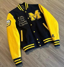 Giacca michigan wolverines blu - wolverines,