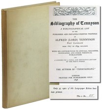Richard Herne Shepherd / Bibliography of Tennyson Bibliographical List 1896