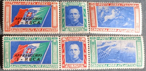 Francobolli italia posta aerea - francobolli,