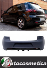 Paraurti posteriore diffusore doppio scarico R20 Design per VW Golf 6 1K 08-13