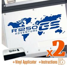 n.2 Adesivi Blu World