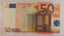 Banconota 50 Euro - Prima Serie Firma Duisenberg - Serie S Cod J003C2 Italia FDS