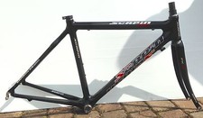 Carbon bike frame - carbon, scapin