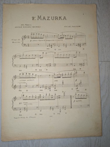 Oscar palermi mazurka per - oscar,