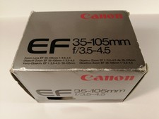 Scatola Vuota Obiettivo Canon