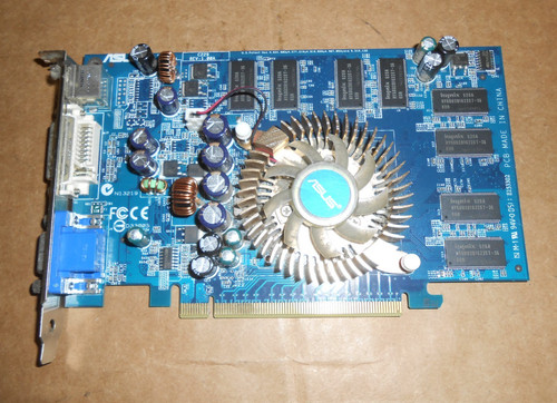 Asus geforce 6200 128mb - geforce,
