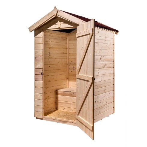 Casetta legno uso bagno - casetta,