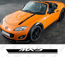 1x Striscia Cofano per Mazda MX-5 NA NB NC ND Tuning JDM Stripe Car Tuning