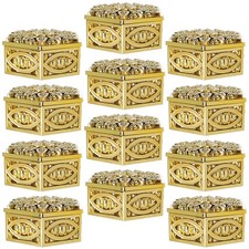  12 pezzi per la festa del container Candy Treat Regalo Contenitore Cioccolato