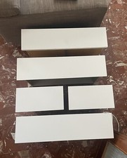 5 Cassetti Senza Mobile Per Cassettiera Ikea Malm. Come Nuovi