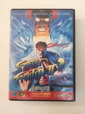 Cartuccia Gioco Street Fighter II Plus Giapponese Sega Mega Drive Funzionante-I6