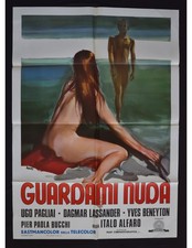 manifesto GUARDAMI NUDA ugo