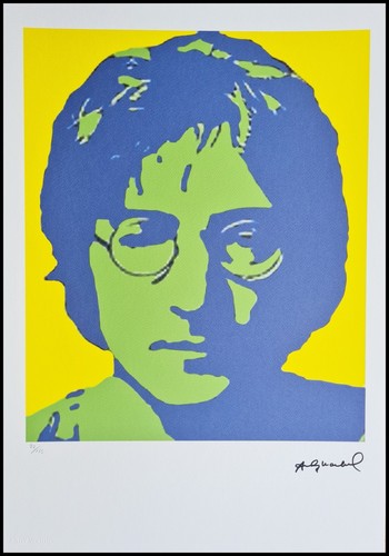 Andy warhol john lennon - warhol, *