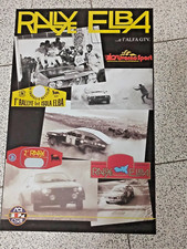 Stampa Poster RALLYE (Rally) ELBA E L' ALFA GTV  55,5 x 35 su materiale plastico