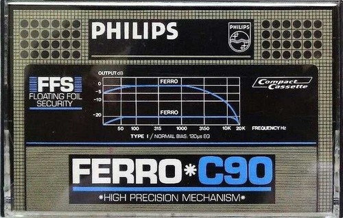 Philips ferro c90 vintage - c90, 1981