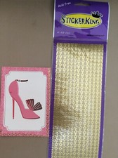 Adesivi oro peel off bordi oro