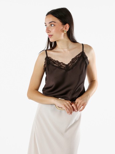 Solada top donna effetto raso - solada,
