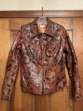 Giacca western Kippys marrone