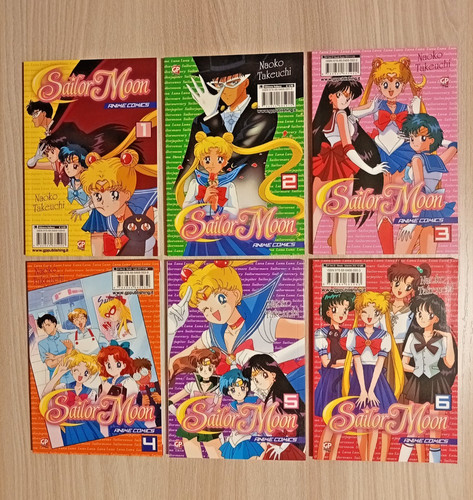 Sailor moon anime comics - anime, 1-10